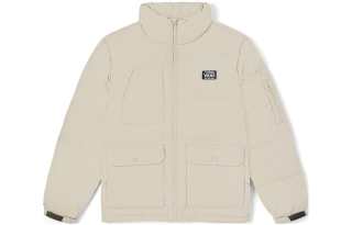 Vans Down Jackets Unisex Oat Stand Collar Moderate