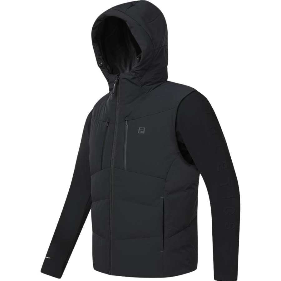 FILA Fitness Down Jacket Men's Jet Black