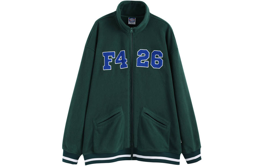 F426 F426 Velvet Jackets Unisex Stand Collar Moderate
