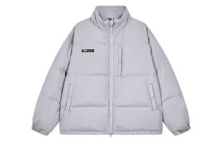 Pony Down Jackets Unisex Gray Stand Collar Thickened Other