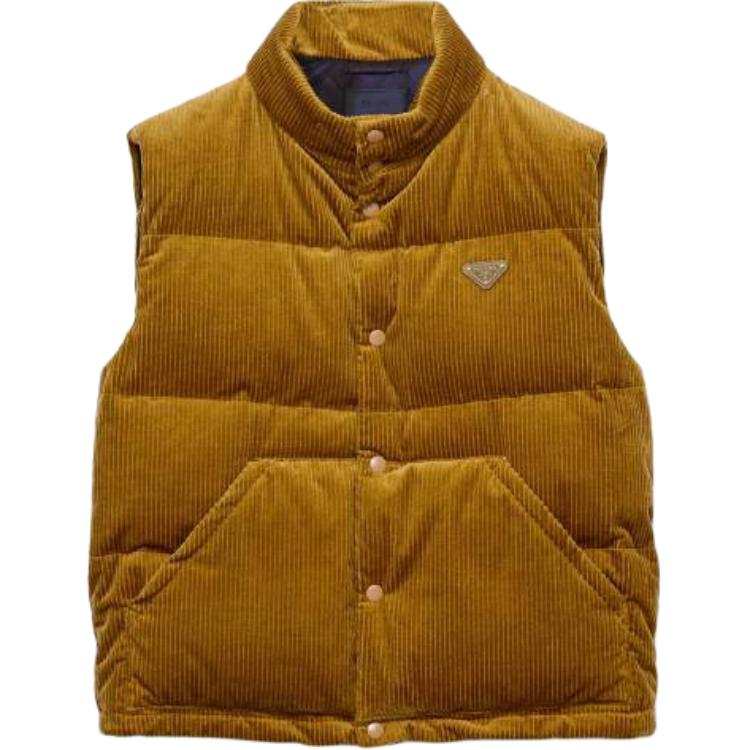 PRADA Prada 2000s corduroy down gilet