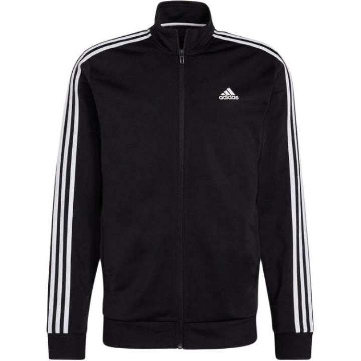 Adidas Adidas Essential Warm Up 3 Stripes Track Jacket Jackets & Coats Men's Black