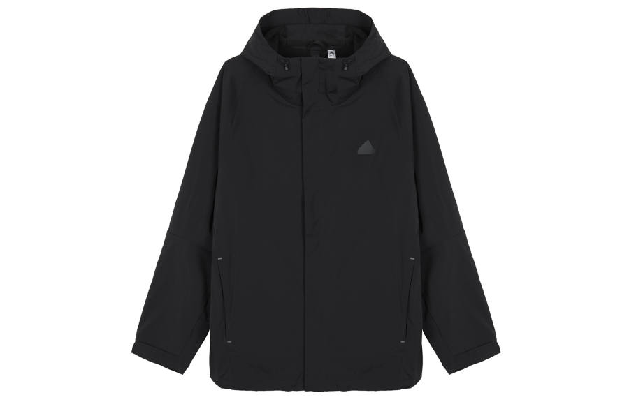 Adidas Adidas Jackets Men's Black Hooded Moderate Other