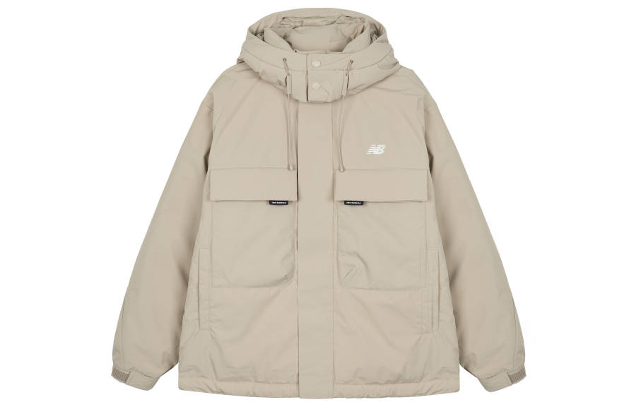 New Balance New Balance Down Jackets Men's Woody Brown Hooded Moderate Other