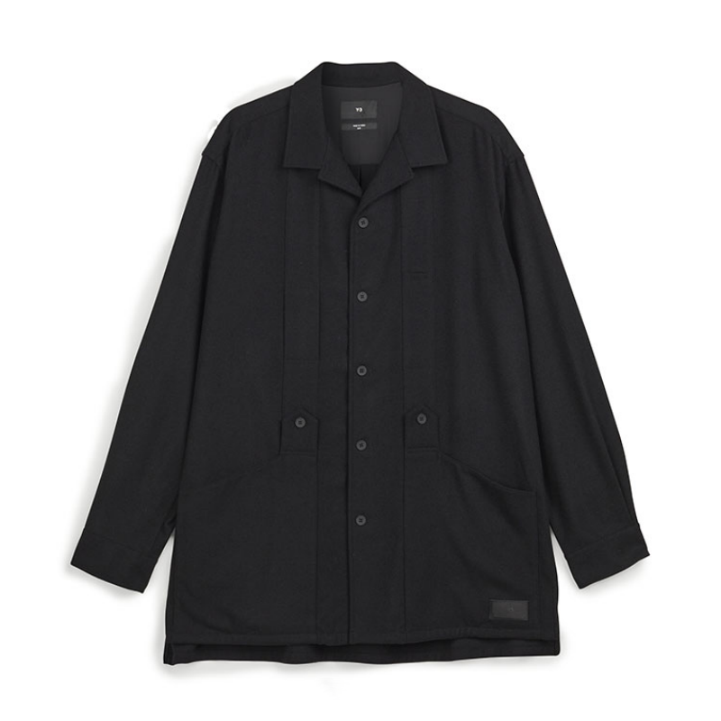 Y-3 Y 3 Jackets Unisex Black Lapel Moderate Other
