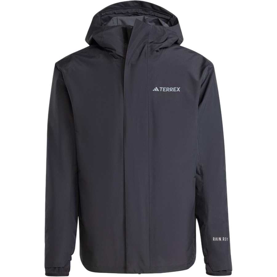 Adidas Adidas XPLORIC Waterproof And Windproof Windbreaker Jacket Men's Black