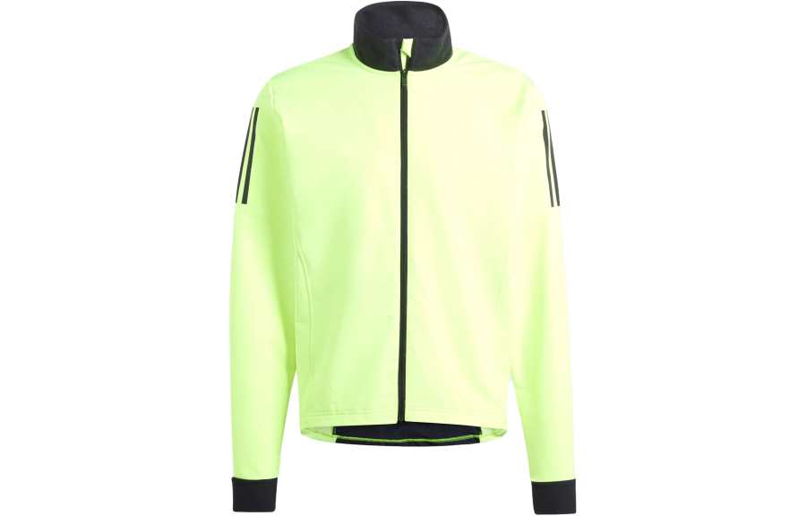 Adidas Adidas Cycling Jackets Men's Lime Green Stand Collar Moderate Other