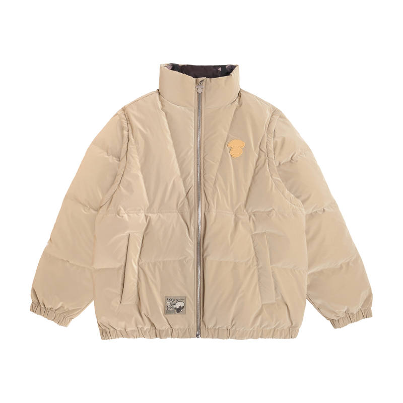 Aape Aape Down Jackets Men's Stand Collar Moderate Down Jacket
