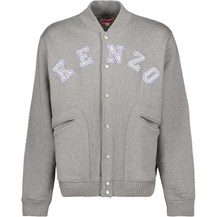 KENZO KENZO Academy Button Up Bomber Jacket