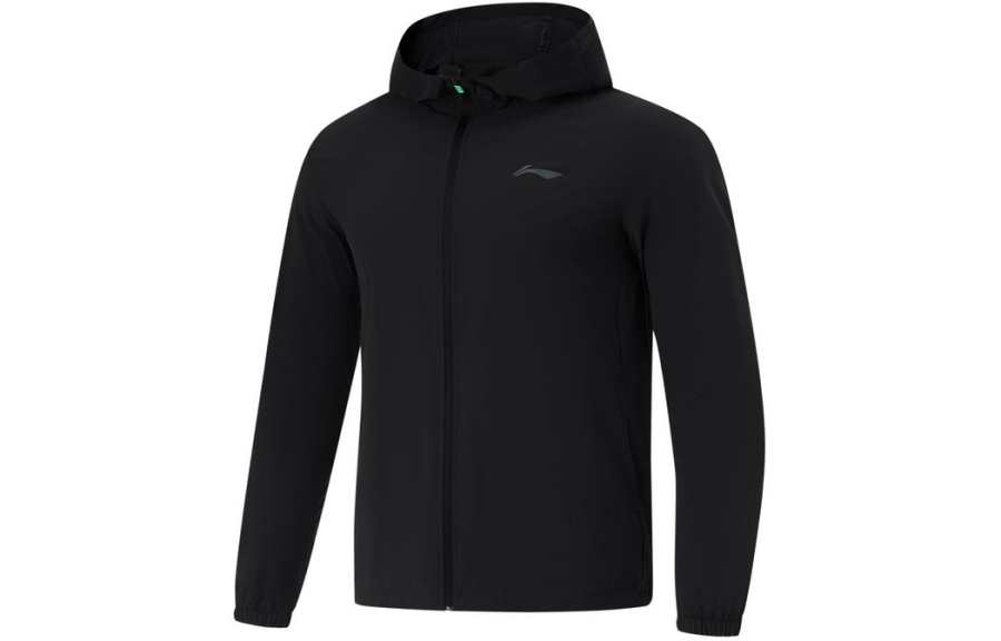 Li-Ning Li Ning Running Collection Breathable Cooling UV Protection Sun Protection Clothing Men's Black