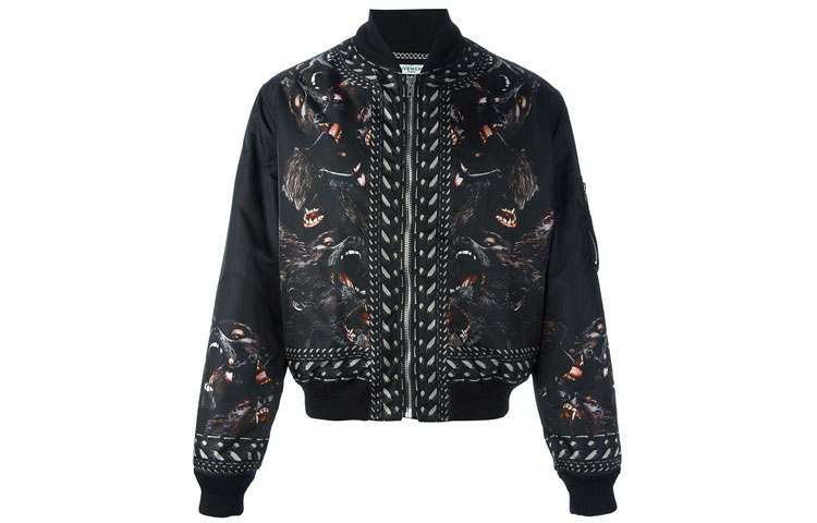 Givenchy GIVENCHY Baseball Jacket Men's Black