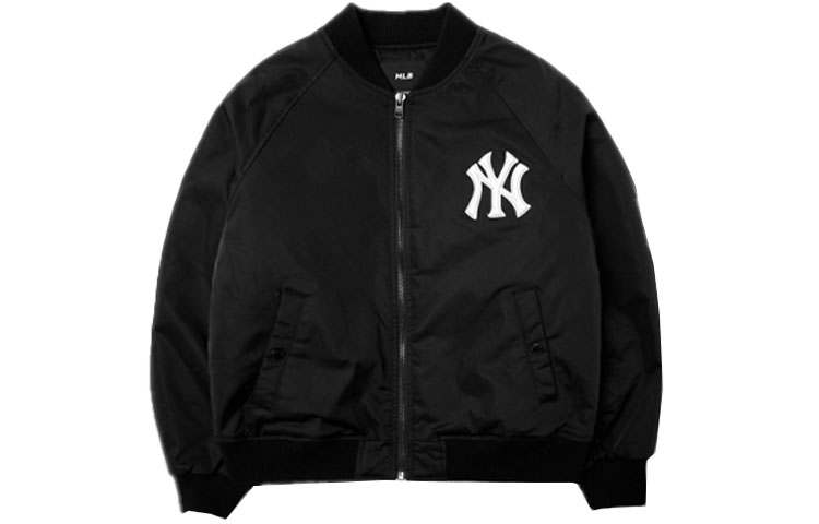 MLB MLB Baseball Jerseys Unisex Black Baseball Collar Moderate Straight Fit