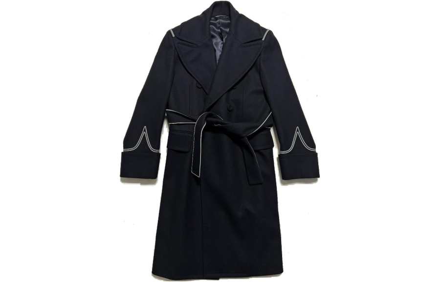 DIOR DIOR Coats Men's Black Lapel Moderate