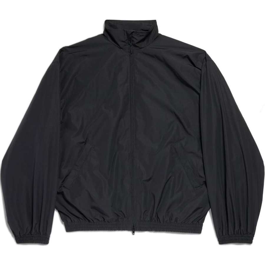 Balenciaga Tape Logo High Neck Jacket