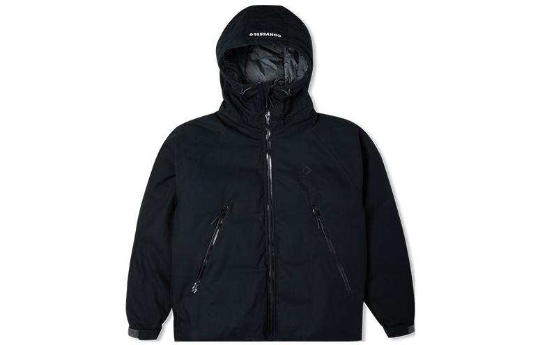 Converse Converse Counter Climate Down Jackets Unisex Black Hooded Moderate Other