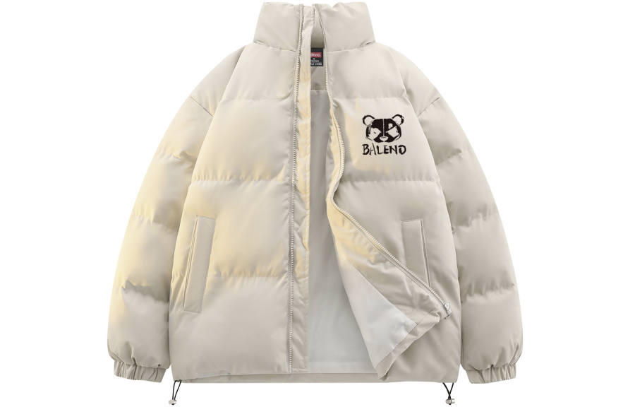 BALENO Puffer Jackets Unisex Stand Collar Thickened Padded Puffer Jacket