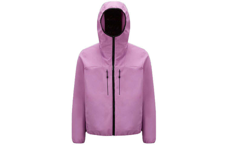 Moncler Down Jackets Men's Purple Hooded Moderate