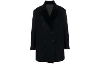 TOM FORD Double-Breasted Long-Sleeved Coat
