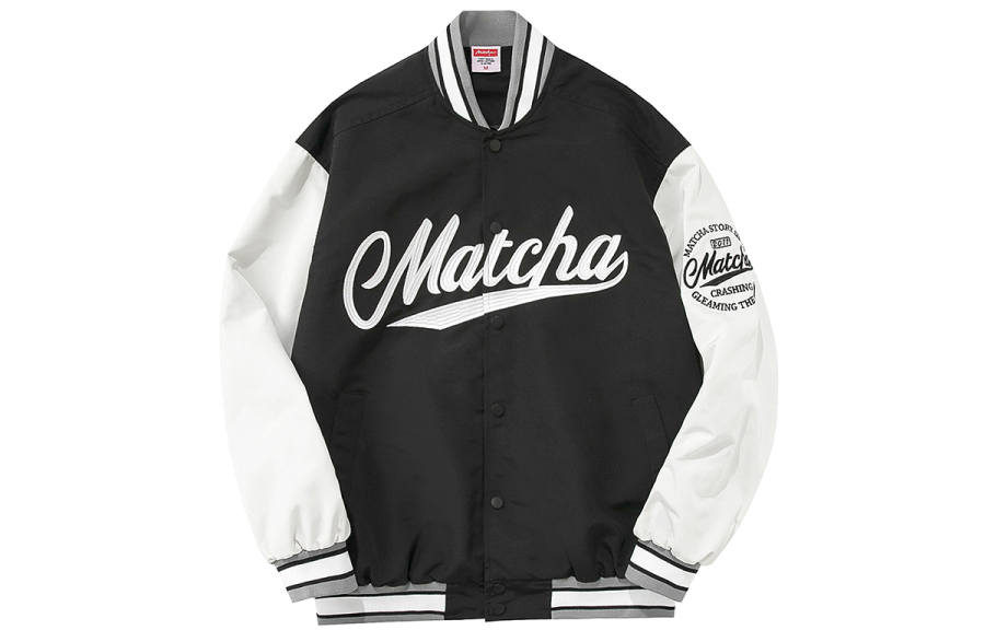 MATCHA STORY Baseball Jacket Unisex