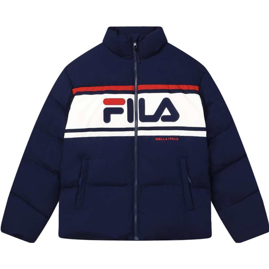 FILA FILA ORIGINALE Down Jacket Unisex Dark Silent Blue