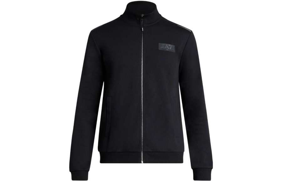 EMPORIO ARMANI EA7 Jackets Men's Black Turtleneck Moderate Other