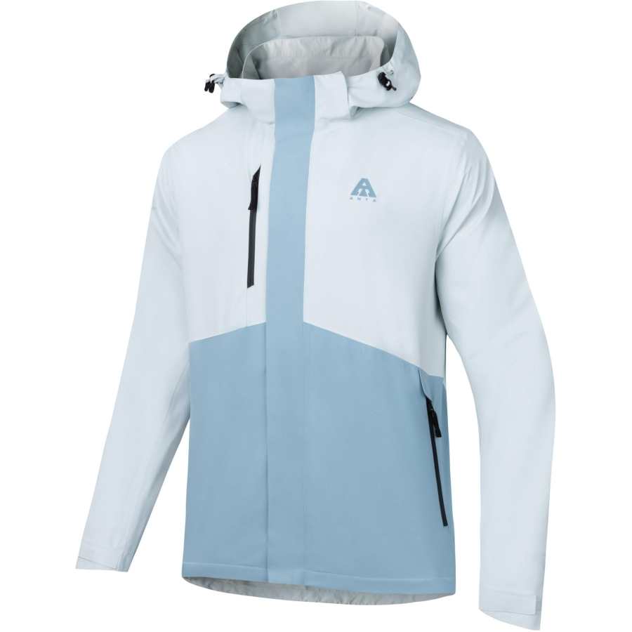 ANTA Anta Windbreaker Jacket Men's Gray Blue