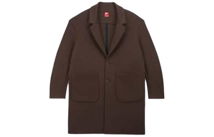Nike Nike Coats Men's Brown Lapel Moderate