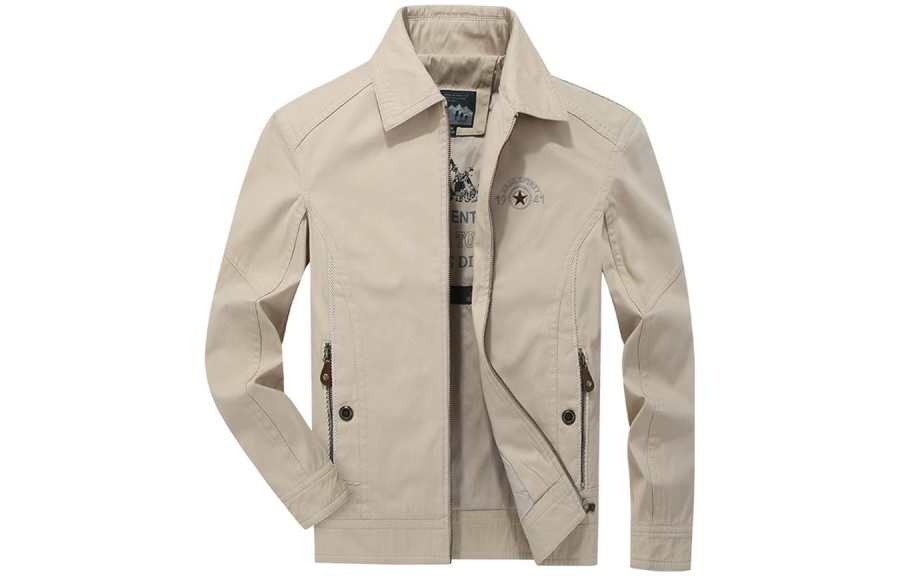 JEEP SPIRIT Jackets Men's Lapel Moderate Other