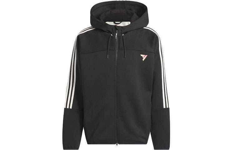 Adidas Adidas Jackets Men's Black Hooded Moderate Other