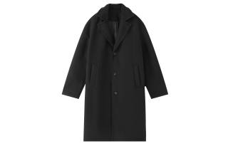 SWAMP AREA Coats Unisex Suit Collar Thickened And Fleece Lined Straight Fit