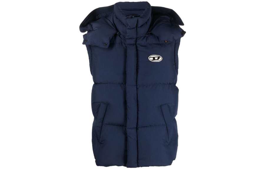 DIESEL DIESEL Down Jacket Men's Marine Blue