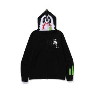 A BATHING APE Bape Panda Full Zip Hoodie Ladies