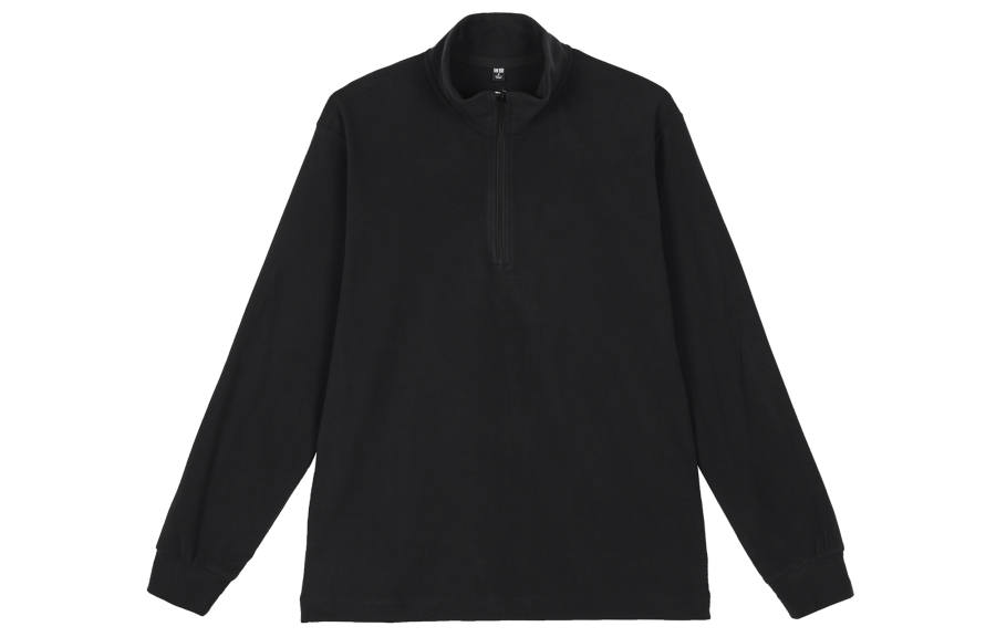UNIQLO Velvet feel Coat Unisex Black