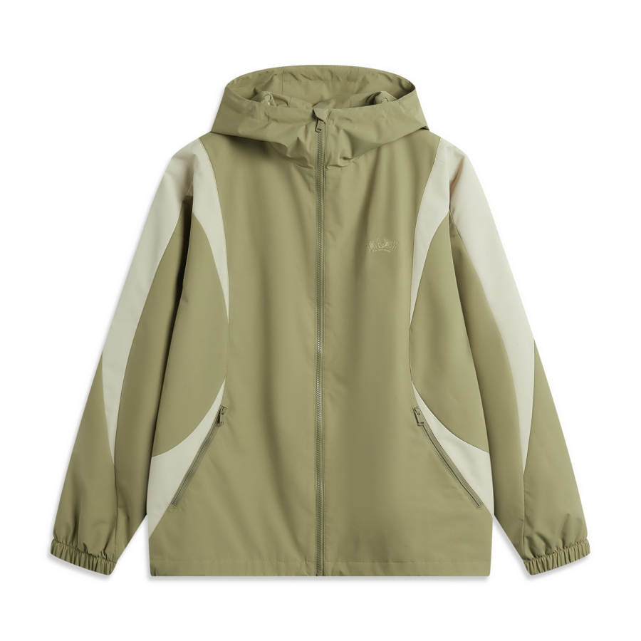 Li-Ning Li Ning Basketball Collection Jackets & Coats Men's Sandalwood Green/Coastal Gray