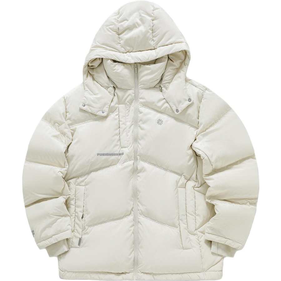 FILA FUSION FUSIONEER.1911 Down Jacket Unisex Gray Wheat