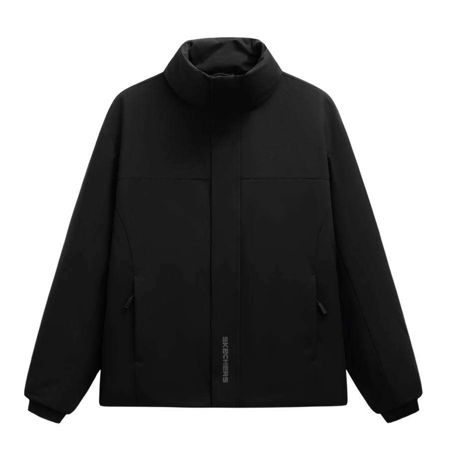 Skechers Elegant Diamond Collection Down Jacket Unisex Black