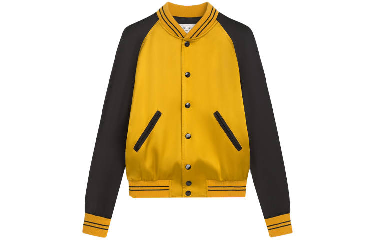 CELINE CELINE Baseball Jacket Men's Sunflower