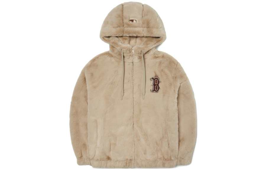 MLB MLB Velvet Jackets Unisex Khaki Hooded Moderate