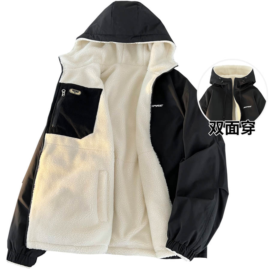 PRESSURE Puffer Jackets Unisex Hooded Moderate Puffer Jacket