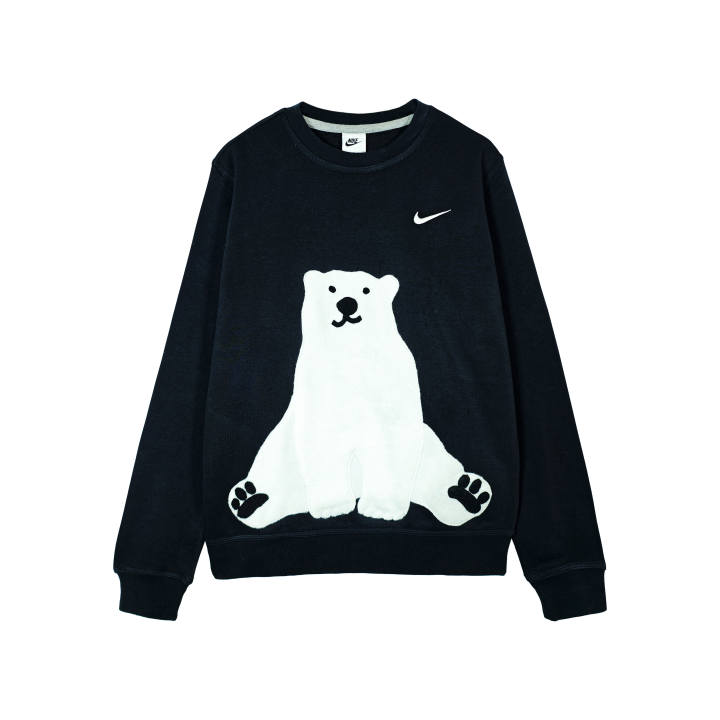 Nike Nike Sweatshirts Unisex Black Crew Neck Moderate Regular
