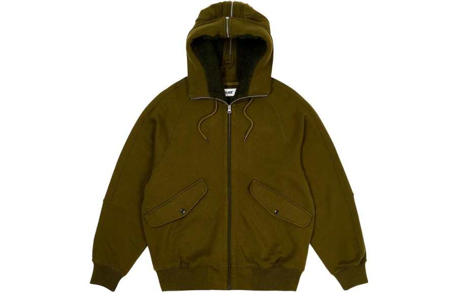 PALACE PALACE Split Hood Bomber Sweat
