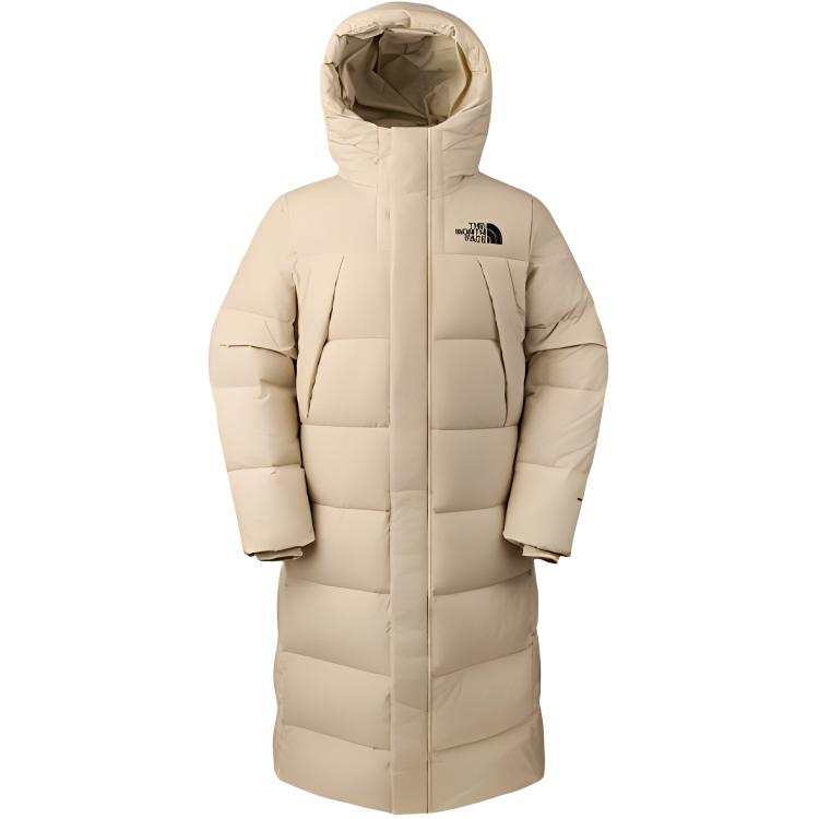 THE NORTH FACE Mountain Down Jacket Unisex Gravel Sand