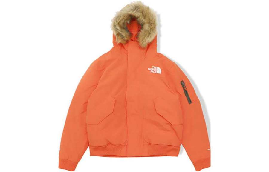 THE NORTH FACE Down Jacket Men's Orange Red