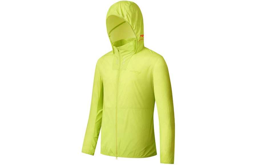 Saucony Sun Protection Clothing Men's Yellow Green