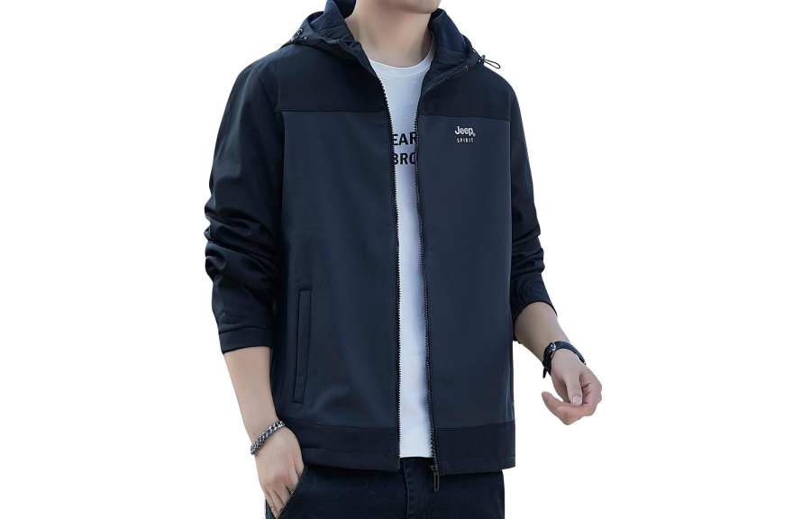 JEEP SPIRIT Jackets Men's Hooded Moderate Pilot