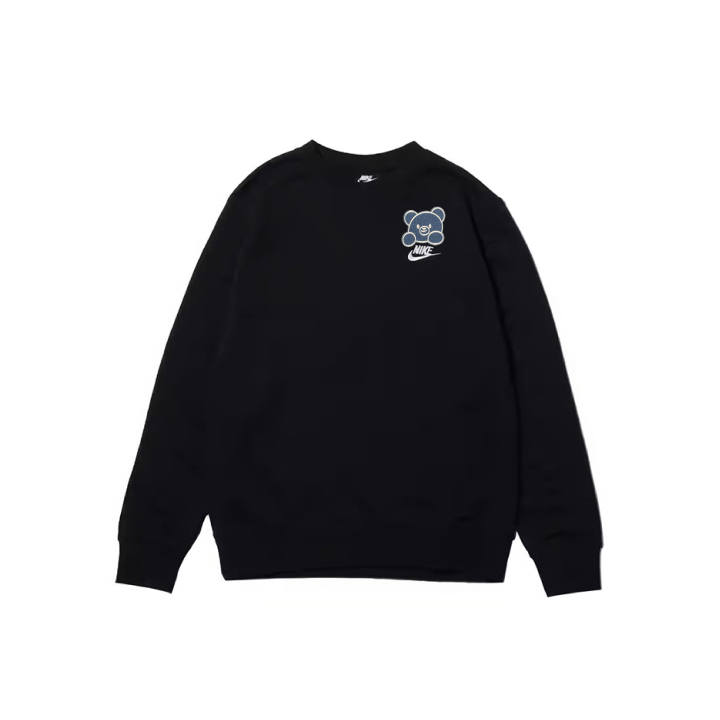 Nike Nike Sweatshirts Men's Black Crew Neck Moderate Regular