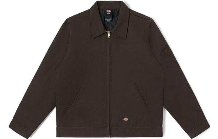 Dickies Dickies Jackets Men's Clay Brown Lapel Moderate Workwear