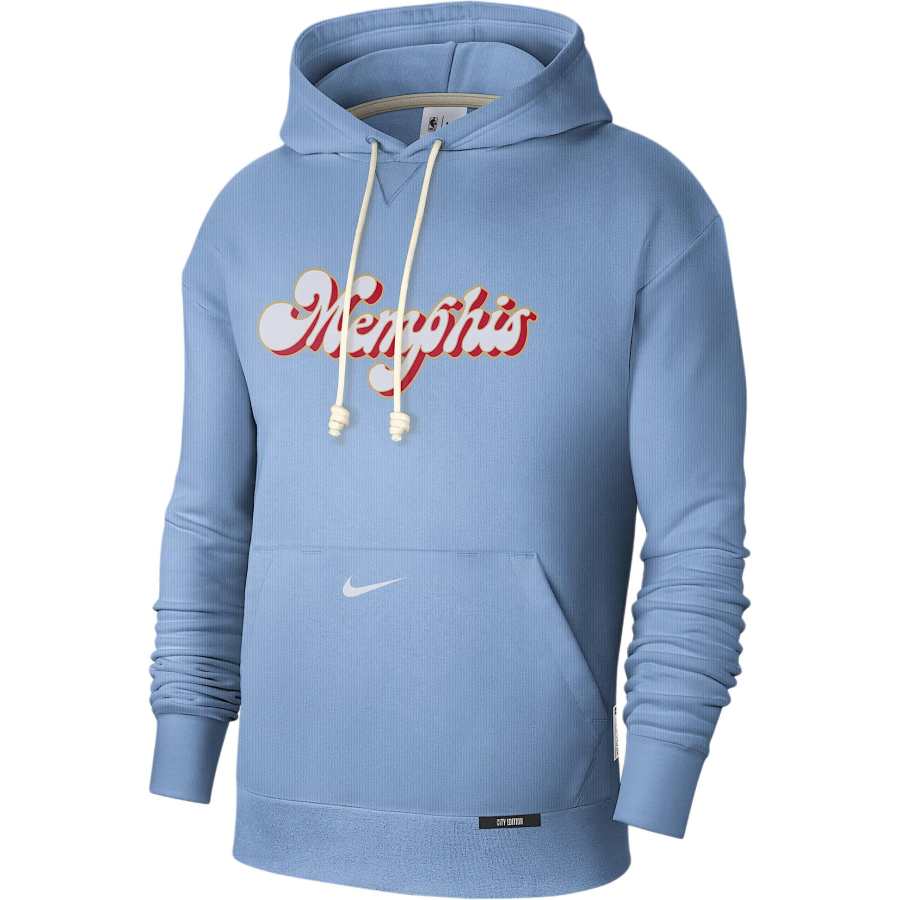 Nike Nike Memphis Grizzlies Standard Issue City Edition Men's Nike Dri FIT Nba Courtside Hoodie