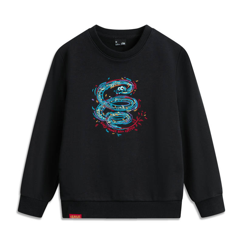 Li-Ning Li Ning Sports Life Collection Sweatshirt Unisex Black