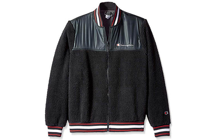 Champion Velvet feel Coat US Version Unisex Dark Blue